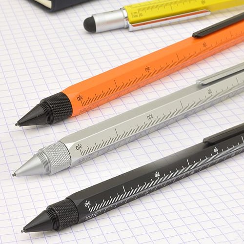 이미지를 갤러리 뷰어에 로드 , Monteverde Tool 0.9mm Pencil, Monteverde, Mechanical Pencil, monteverde-tool-0-9mm-pencil-black, Black, Blue, Brown, Gold, Monteverde, multi functions pen, Orange, Pen, Pencil, Red, Silver, Tool Pen, Yellow, Cityluxe
