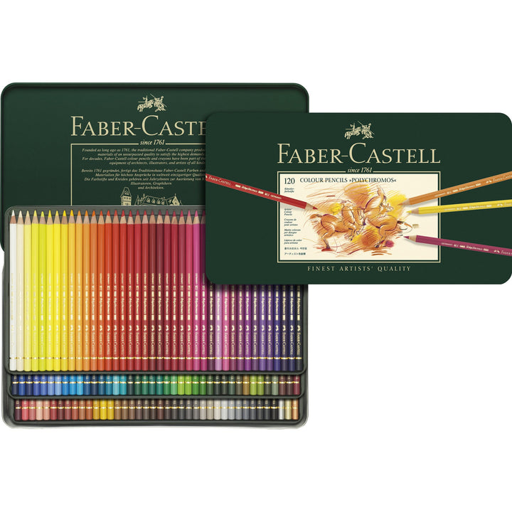 Faber-Castell Polychromos Artist Colour Pencil Set of 120, Faber-Castell, Colour Pencil, faber-castell-polychromos-artist-colour-pencil-set-of-120, , Cityluxe