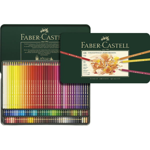 Load image into Gallery viewer, Faber-Castell Polychromos Artist Colour Pencil Set of 120, Faber-Castell, Colour Pencil, faber-castell-polychromos-artist-colour-pencil-set-of-120, , Cityluxe
