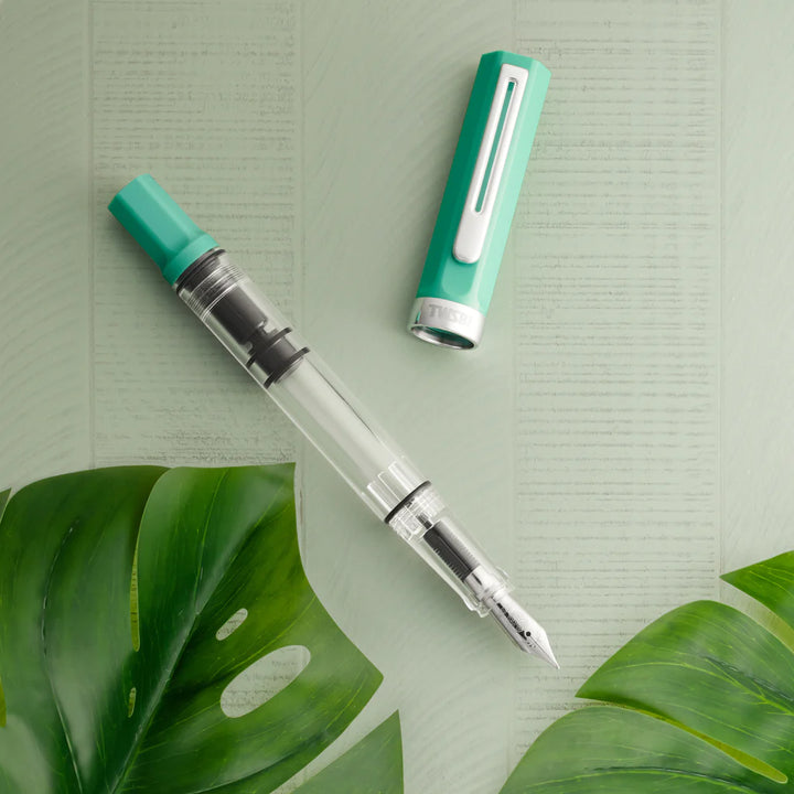 TWSBI ECO Fountain Pen Persian Green — TWSBI fountain pen — precision nib writing instrument, at Cityluxe Singapore stationery store