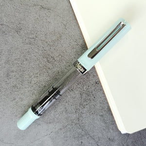 TWSBI ECO-T Fountain Pen Mint Blue, TWSBI, Fountain Pen, twsbi-eco-t-fountain-pen-mint-blue, Blue, can be engraved, Clear, demonstrator, TWSBI Eco-T, Cityluxe