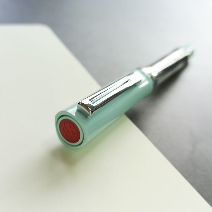 TWSBI ECO-T Fountain Pen Mint Blue, TWSBI, Fountain Pen, twsbi-eco-t-fountain-pen-mint-blue, Blue, can be engraved, Clear, demonstrator, TWSBI Eco-T, Cityluxe