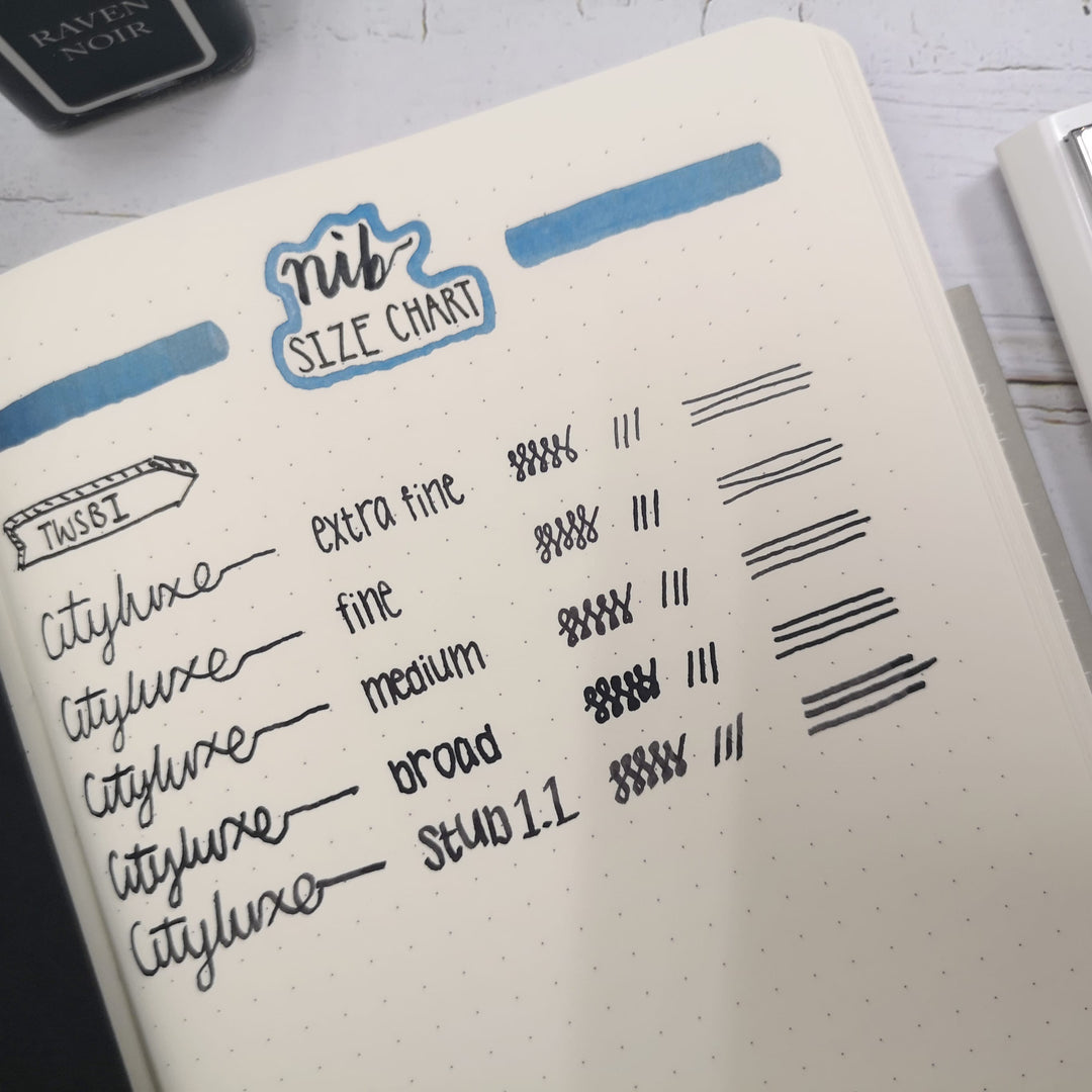 TWSBI Diamond Mini Fountain Pen Clear — flat lay