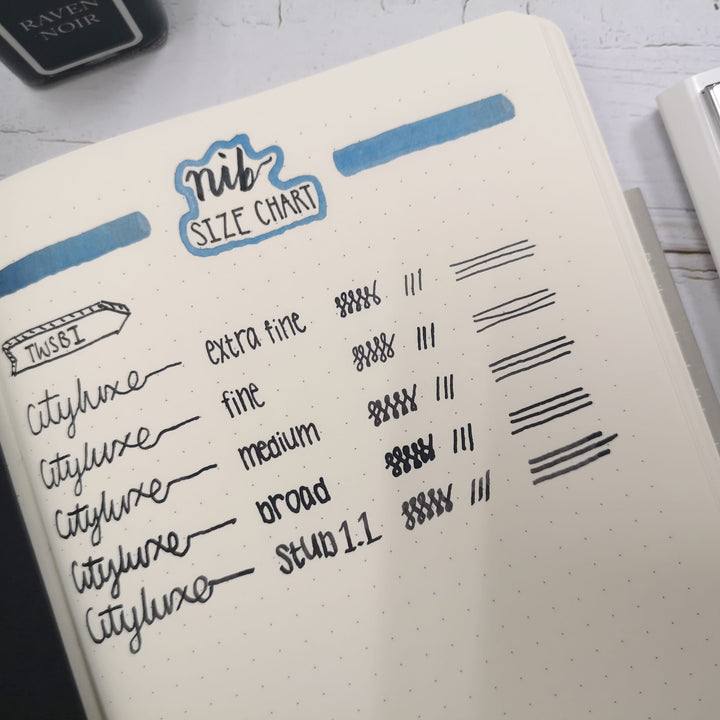 TWSBI Diamond Mini Fountain Pen Clear — flat lay