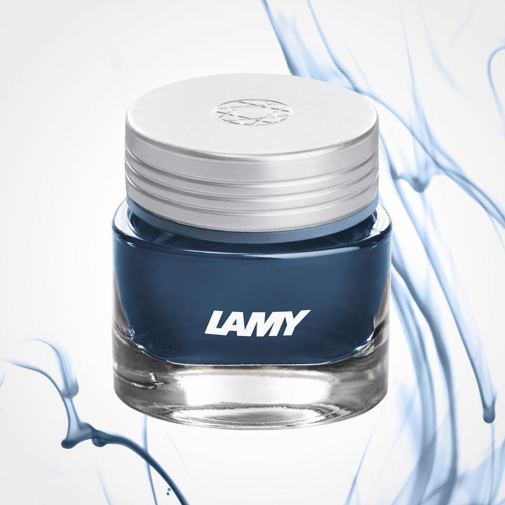 Lamy T53 30ml Crystal Ink Bottle, Lamy, Ink Bottle, lamy-t53-30ml-crystal-ink-bottle, Blue, Brown, Green, Grey, Ink &amp; Refill, Inktober22, Pink, Red, Cityluxe