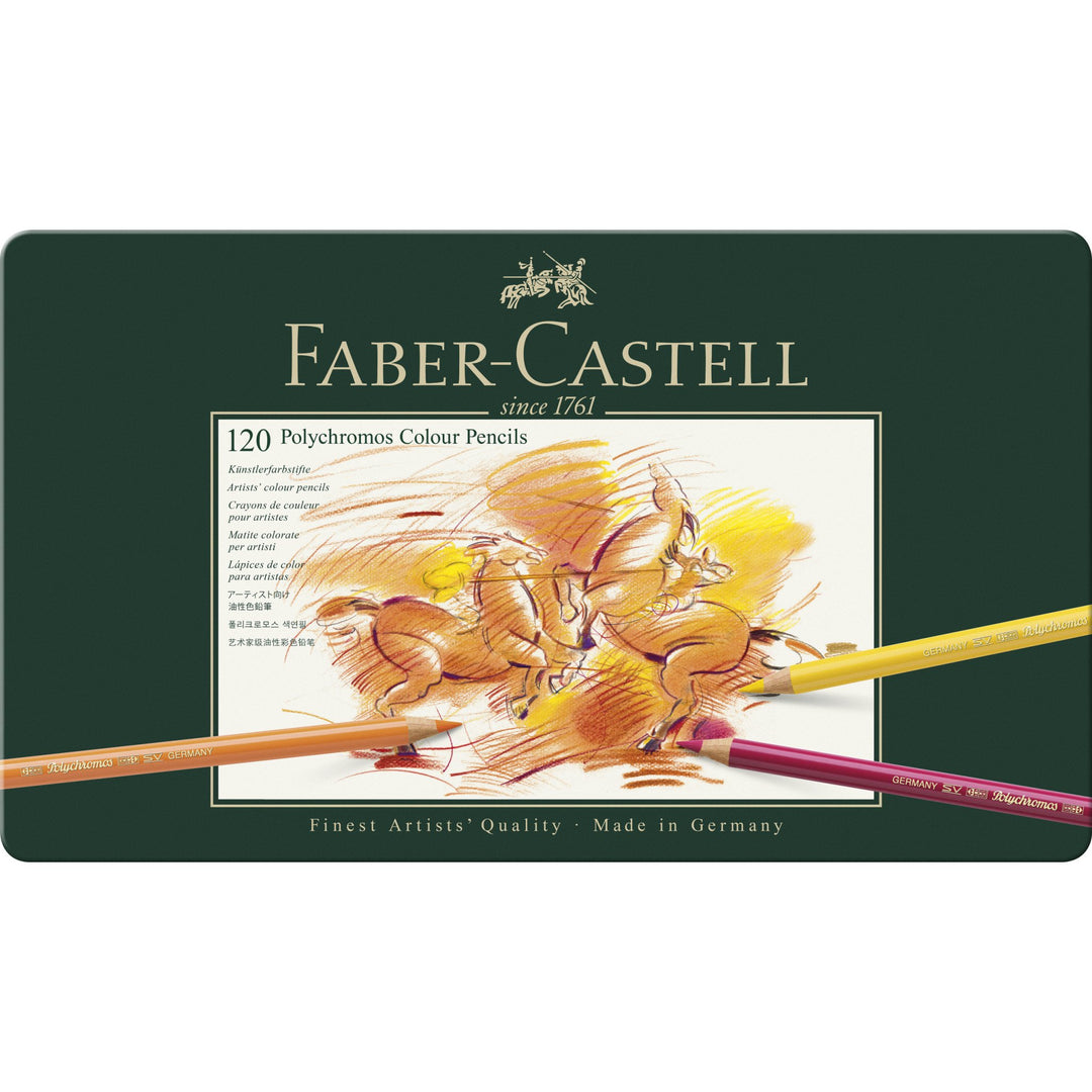 Faber-Castell Polychromos Artist Colour Pencil Set of 120, Faber-Castell, Colour Pencil, faber-castell-polychromos-artist-colour-pencil-set-of-120, , Cityluxe