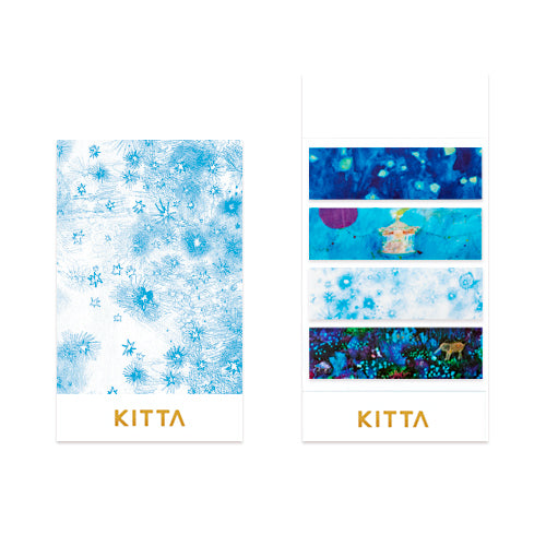 KITTA Washi Tape Starry Sky — roll front