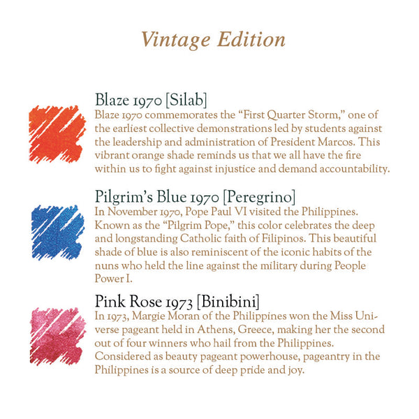 画像をギャラリービューアに読み込む, Vinta Inks Vintage Collection Set of 3, Vinta Inks, Ink Bottle, vinta-inks-vintage-collection-set-of-3, Inktober22, Multicolour, Cityluxe
