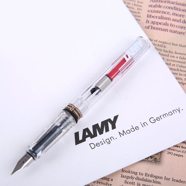 将图片加载到图库查看器，Lamy Vista Fountain Pen, Lamy, Fountain Pen, lamy-vista-fountain-pen, can be engraved, Clear, vista, Z27, Cityluxe
