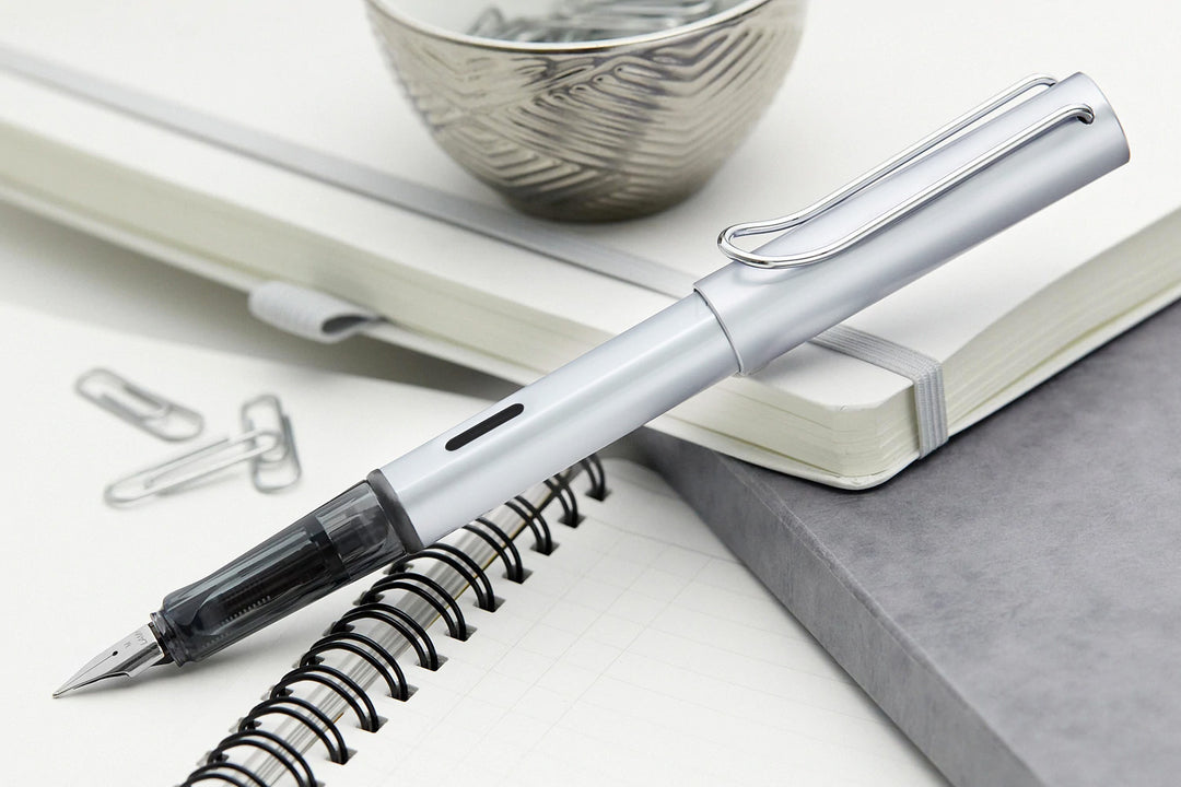 Lamy AL-Star Fountain Pen White Silver (Special Edition 2022), Lamy, Fountain Pen, lamy-al-star-fountain-pen-white-silver-special-edition-2022, can be engraved, Cityluxe