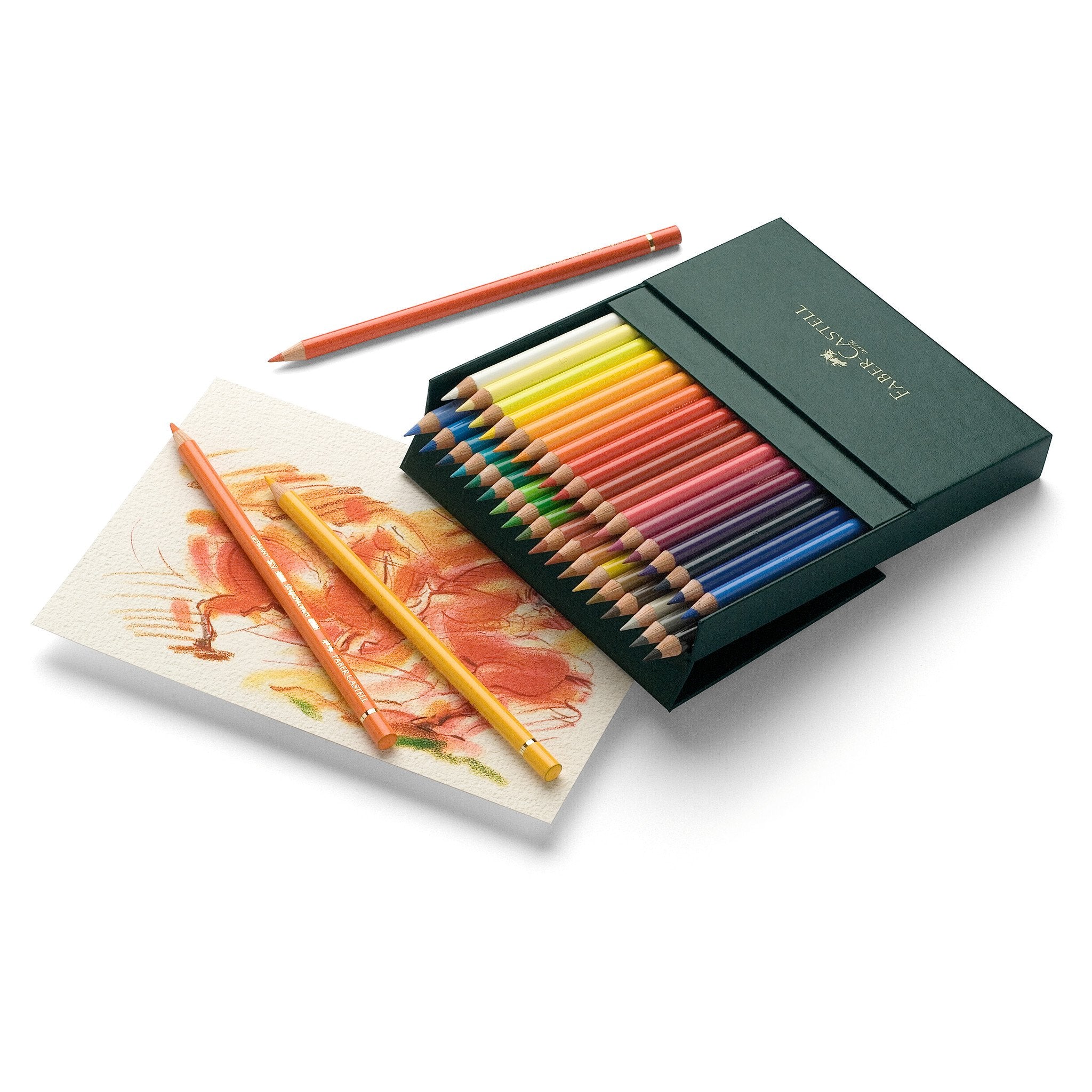 Faber-Castell Polychromos Artist Colour Pencil Studio Box Set of